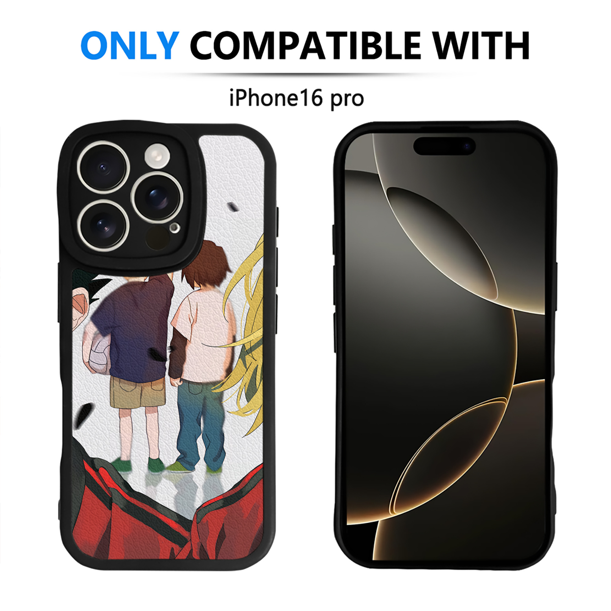 （画像用） ハイキュー!! Haikyu!! 【iPhone 16シリーズ対応】シリコンスマホケース（レザー調） 材質：シリコン